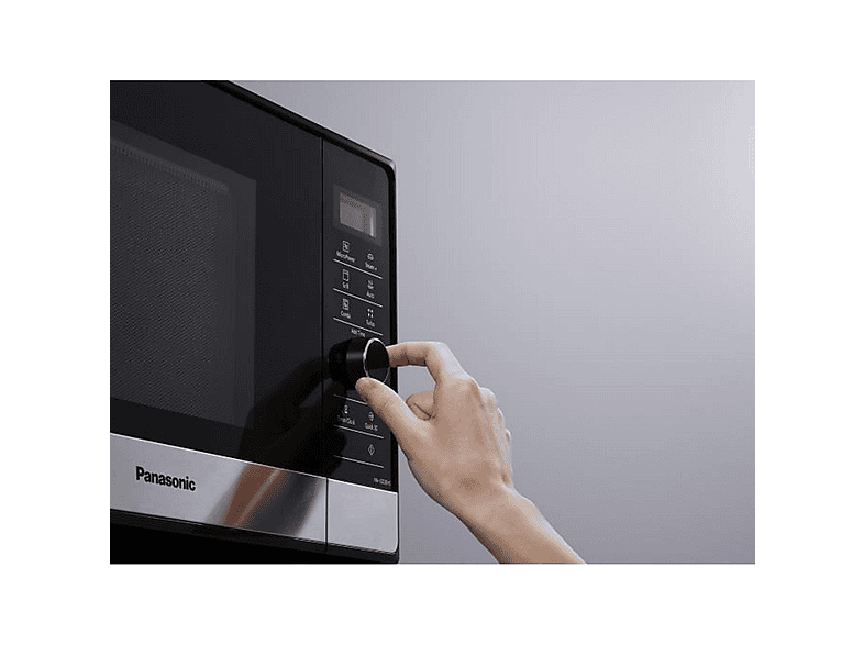 Microondas libre instalación - Panasonic NNGD38HSSUG, 1000 W, 23 l, Negro