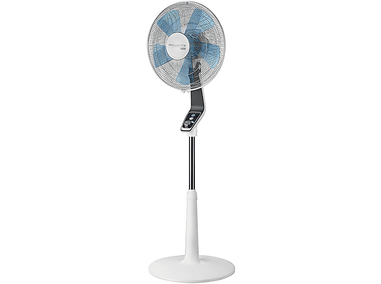 Ventilador de pie - Rowenta VU5640 TURBO SILENCE EXTREME (VENT. DE PIE), 70 W, 4 velocidades, Blanco / Negro