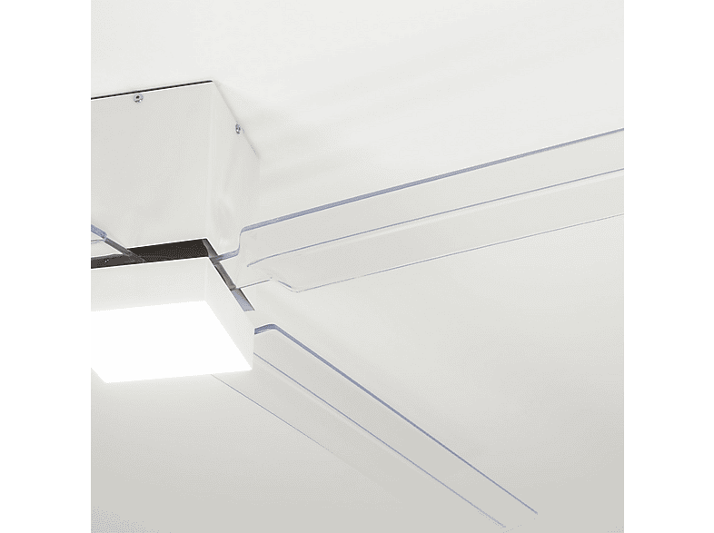 Ventilador de techo - Leds C4 30-8548-14-M1, 31 W, 5 velocidades, Blanco