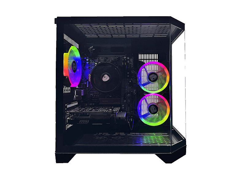 PC Gaming - Nitropc Avanzado, AMD Ryzen 5 5500 (6 núcleos, 12 hilos | 3,60 GHz hasta 4,20 GHz), 16 GB RAM, 1 TB SSD, GeForce RTX™ (ref. 94856318)