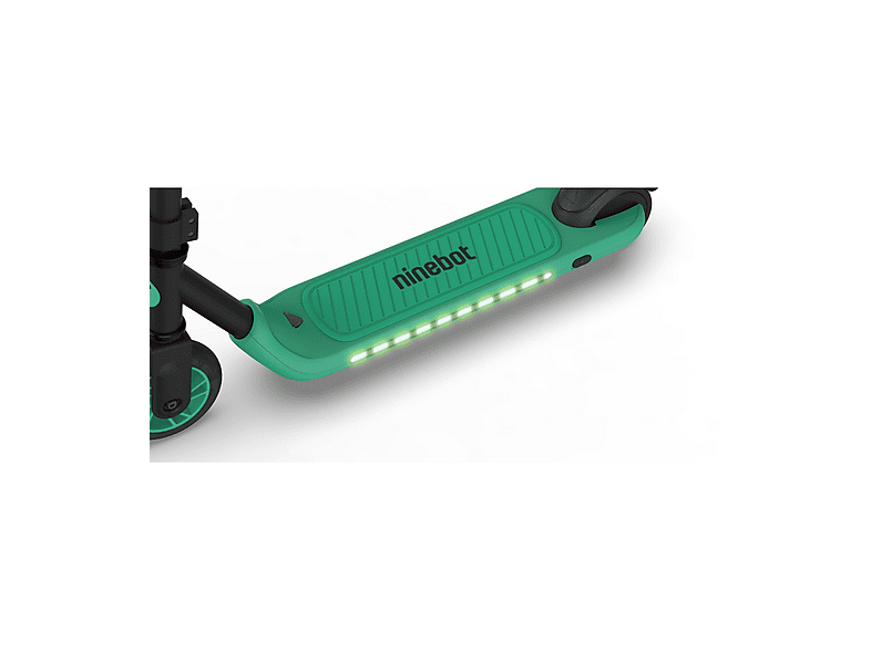 Patinete eléctrico - Segway-Ninebot AA.00.0011.62, Pot. máx. 50 W, Carga máx. 40 kg, 5 km autonomía, 2500 mAh, Negro y verde