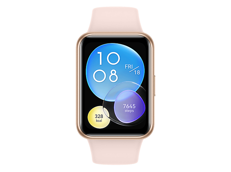 Smartwatch - Huawei WATCH FIT 2 PINK, 140 - 210 mm, Polímero, Rosa