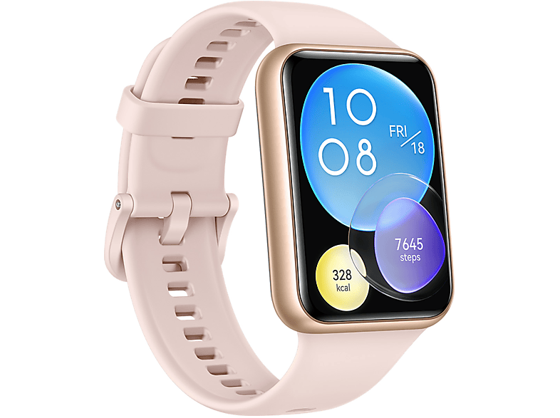 Smartwatch - Huawei WATCH FIT 2 PINK, 140 - 210 mm, Polímero, Rosa