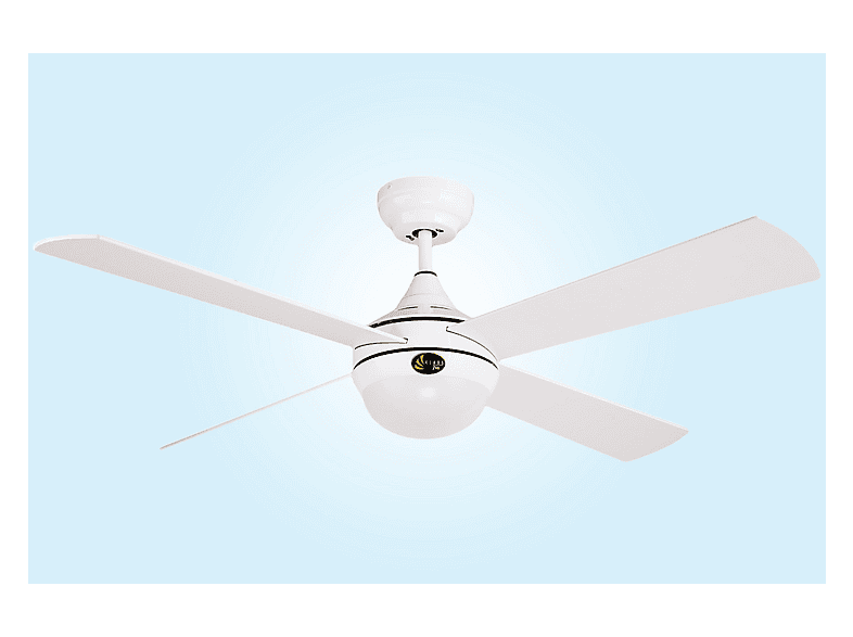 Ventilador de techo - Klassfan RIAICA, 40 W, 6 velocidades, Blanco