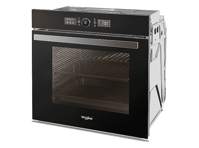 Horno multifunción - Whirlpool AKZ9 6290 NB, Integrable, Pirolítico, 73 l, 59,5 cm, Negro