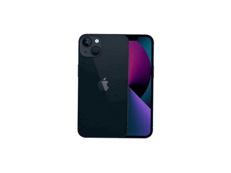 Smartphone - Apple iPhone 13 Midnight, Negro, Móvil iOS, 128 GB, 4 GB RAM, 6,1 " OLED, Ceramic Shield, Anti-huellas, Chip A15 Bionic, 3,227 mAh