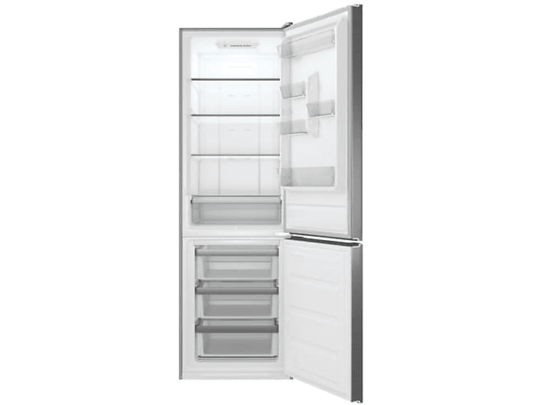 Frigorífico combi - Teka 113420000 NFL 342 C E-INOX, No Frost, Altura 1880 mm, Capacidad 310 l, Acero inoxidable