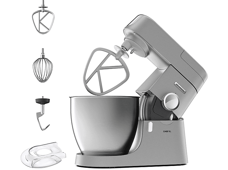 Robot de cocina - Kenwood 0W20011150, 1200 W, 6,7 l, Plata