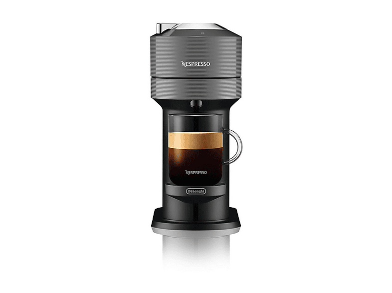 Cafetera de cápsulas - Delonghi ENV120.GY VERTUO NEXT GRIS, 0 bar, 1,1 l, 1500 W