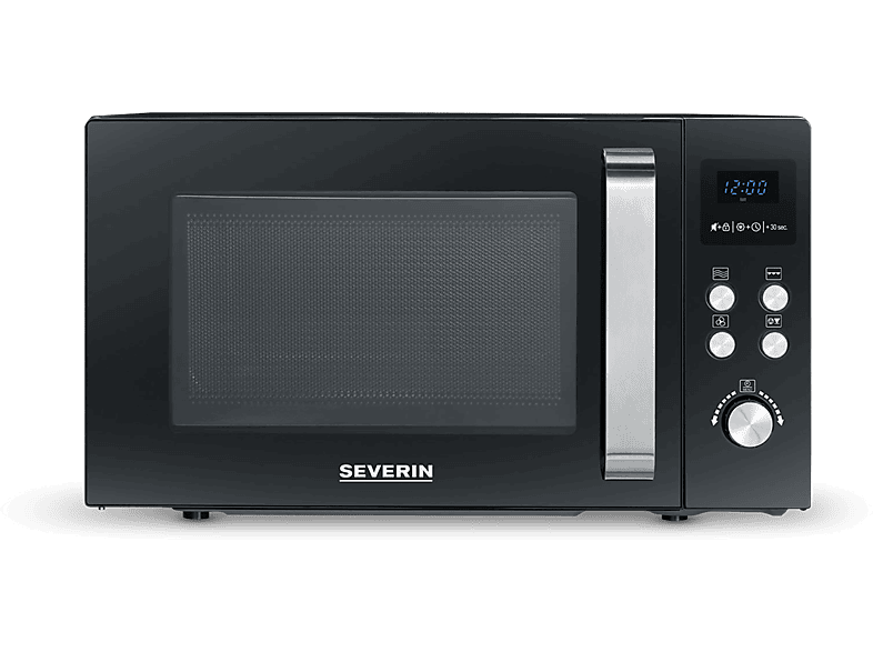 Microondas libre instalación - Severin MW 7752, 900 W, 10 potencia, 25 l, negro
