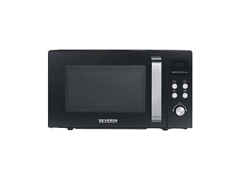 Microondas libre instalación - Severin MW 7752, 900 W, 10 potencia, 25 l, negro