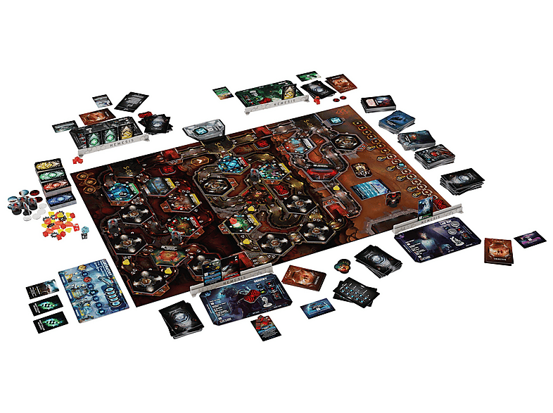 Juego de mesa - Awaken Realms Nemesis Lockdown, edad recomendada: 14 año(s), max 5 jugadores