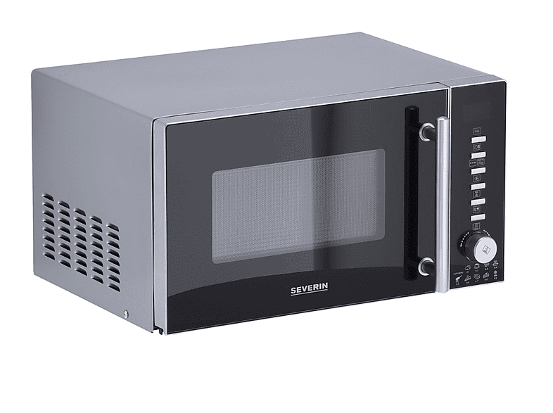 Microondas con Grill y Convección - Severin MW_7773, 800 W, 10 potencia, 14,3 l, Negro