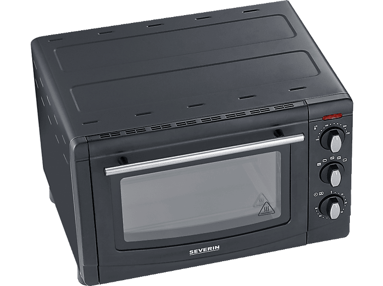 Horno pequeño - Severin TO 2068, 1500 W, 20 l, negro