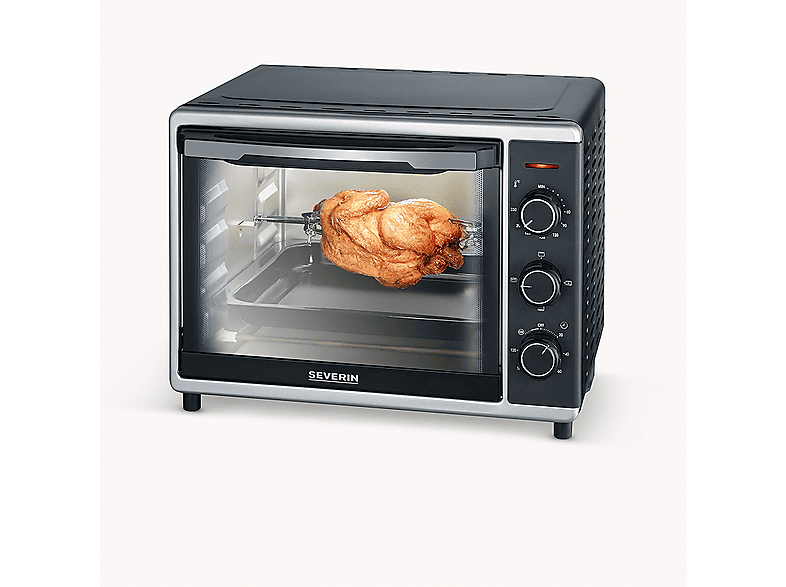 Horno de sobremesa - Severin TO 2058, 1800 W, 42 l, negro