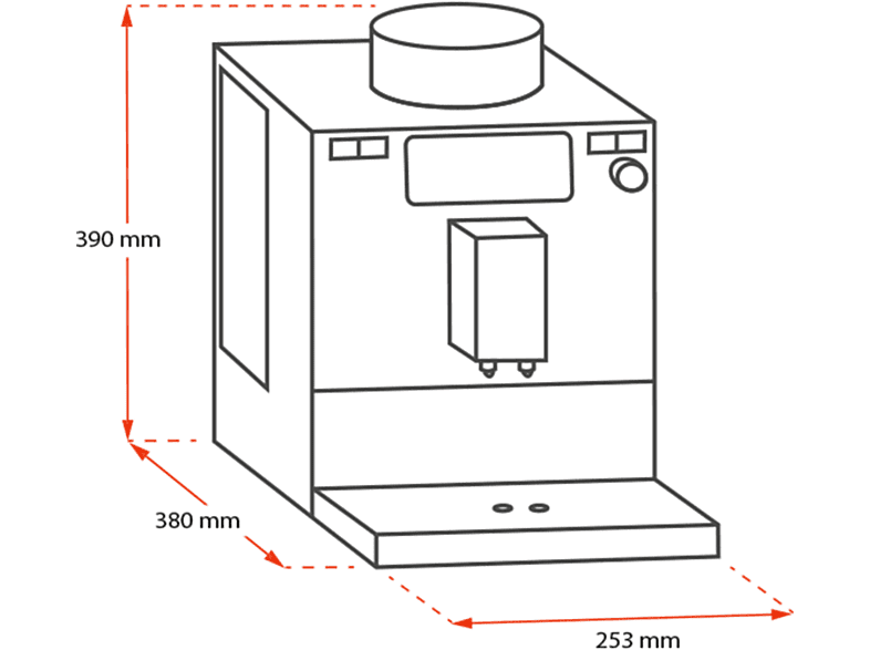 Cafetera express - Melitta Caffeo Passione, 15 bar, 1400 W, 2 tazas, Plata