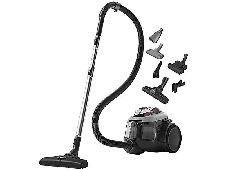 Aspirador sin bolsa - Electrolux 900 258 548, 700 W, Potencia de succión 700 W, Depósito 1,6 l, Gris