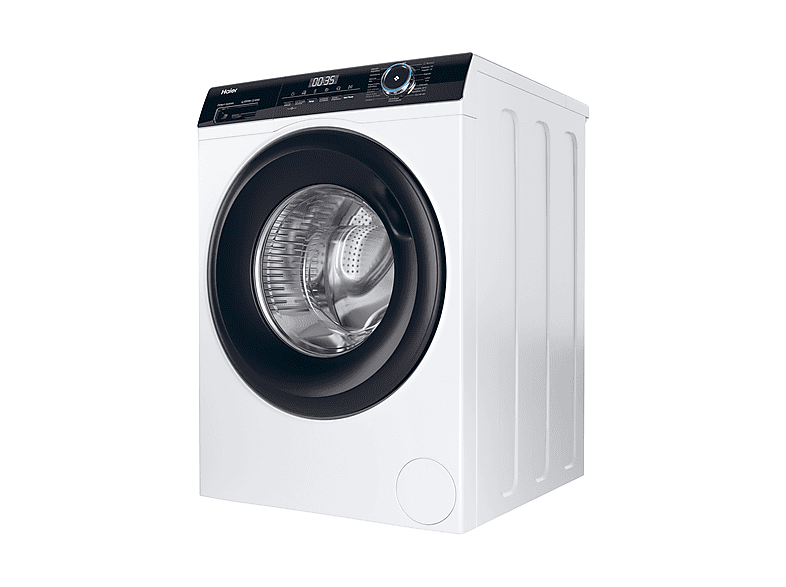 Lavadora carga frontal - Haier HW90-B14939-IB, 9 kg, 15 programas, Blanco