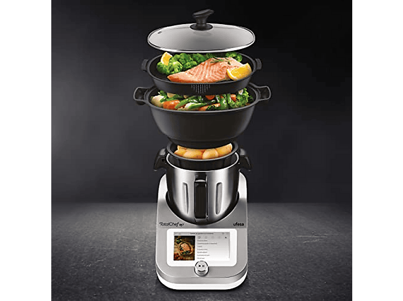 Robot de cocina - Ufesa RK7, 2000 W, Negro