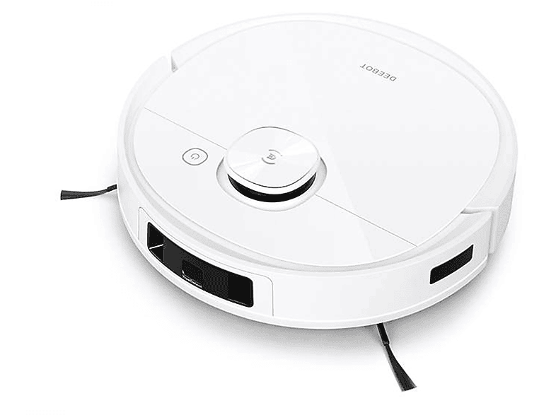 Robot limpiacristales - Ecovacs 6943757600724, 50 W, Potencia de succión 3 kPa, Depósito 0,42 l, Autonomía 175 min, Blanco