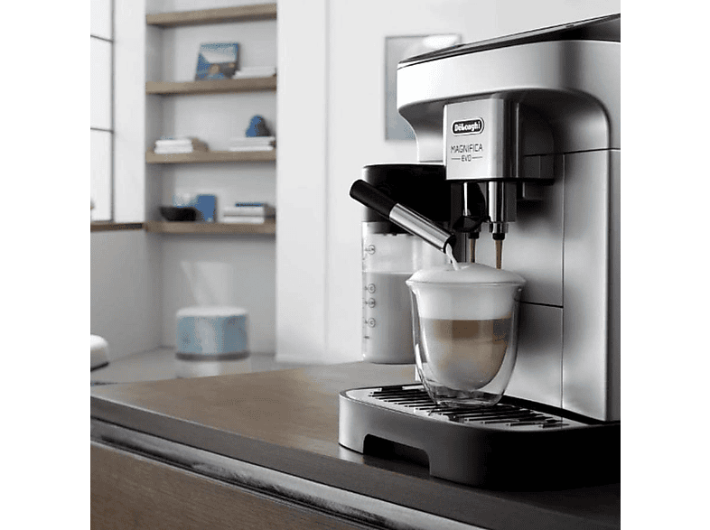 Cafetera express - Delonghi ECAM290.61.SB, 15 bar, 1450 W, 0,22 l, 2 tazas, Multicolor