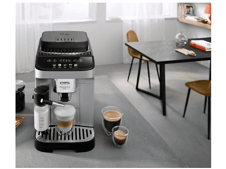 Cafetera express - Delonghi ECAM290.61.SB, 15 bar, 1450 W, 0,22 l, 2 tazas, Multicolor