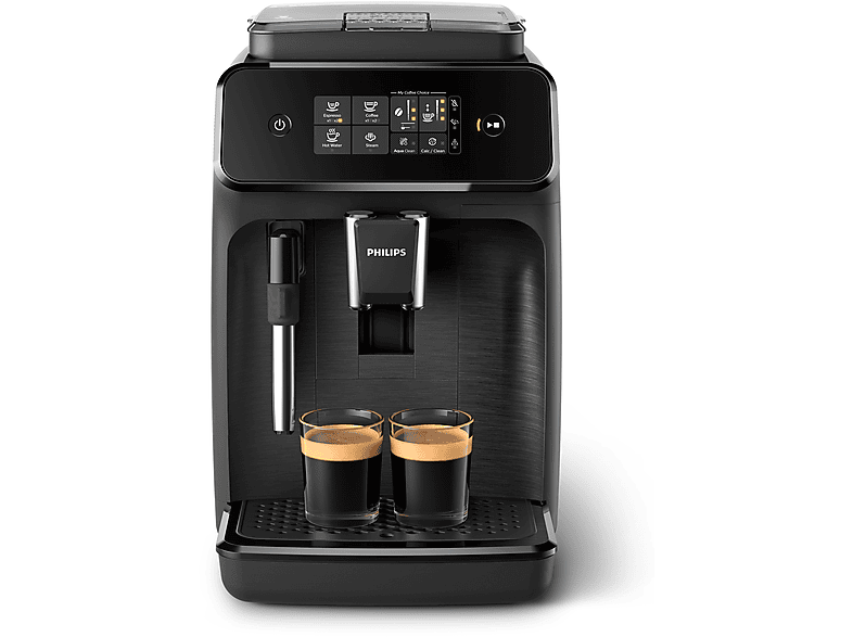 Cafetera express - Philips EP1220_00, 15 bar, 1500 W, 2,0 tazas, Negro