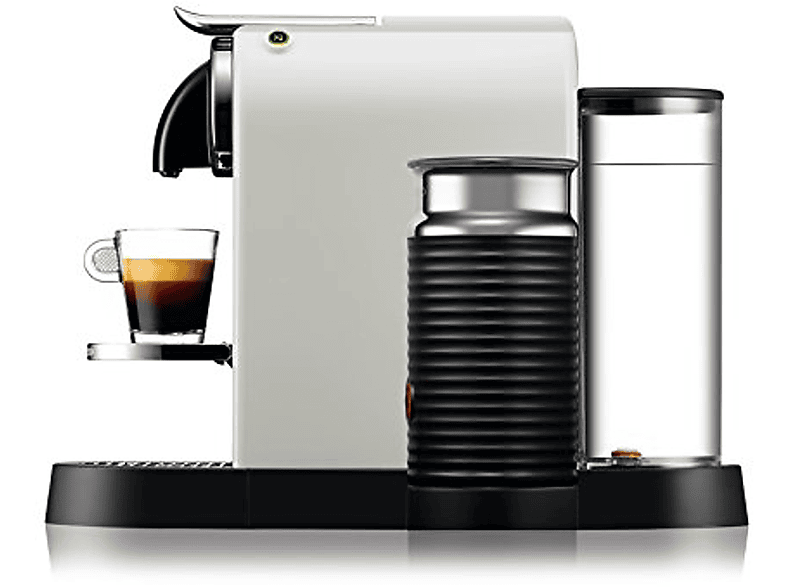 Cafetera de cápsulas - Delonghi 0132192151, 19 bar, 240 ml, 1710 W, Blanco