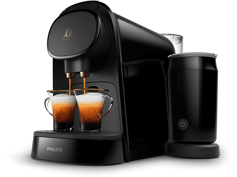 Cafetera de cápsulas - L'Or L'OR Barista LM8014/60, 19,0 bar, 1450 W, Negro