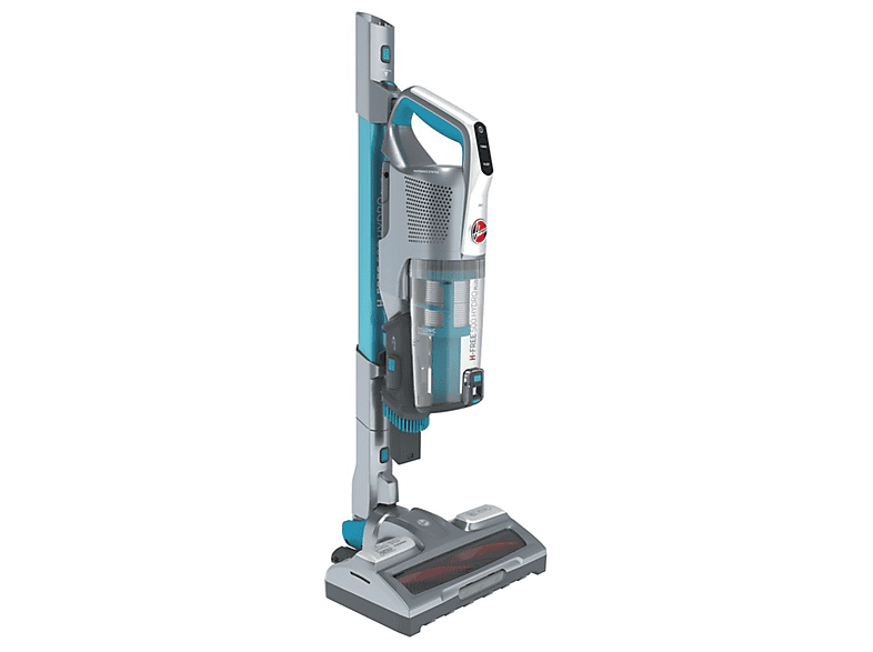 Aspirador escoba - Hoover H-Free 500 Hydro Plus HF522YSP 011, 80 V, Potencia de succión 75 W, Depósito 0,45 l, Autonomía 45 min, Gris