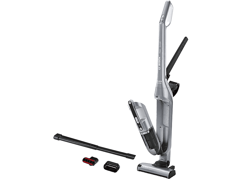 Aspirador escoba - Bosch BCH3P210, 21,6 V, Depósito 0,4 l, Autonomía 50 min, Negro