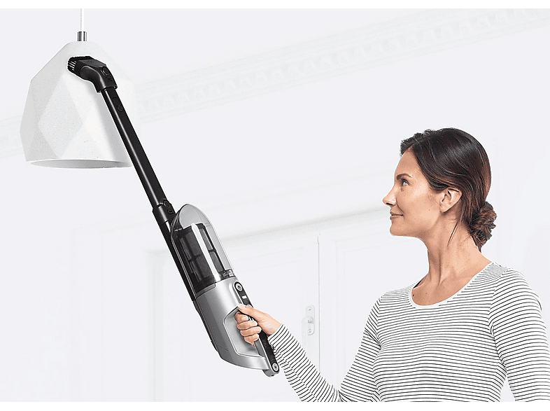 Aspirador escoba - Bosch BCH3P210, 21,6 V, Depósito 0,4 l, Autonomía 50 min, Negro