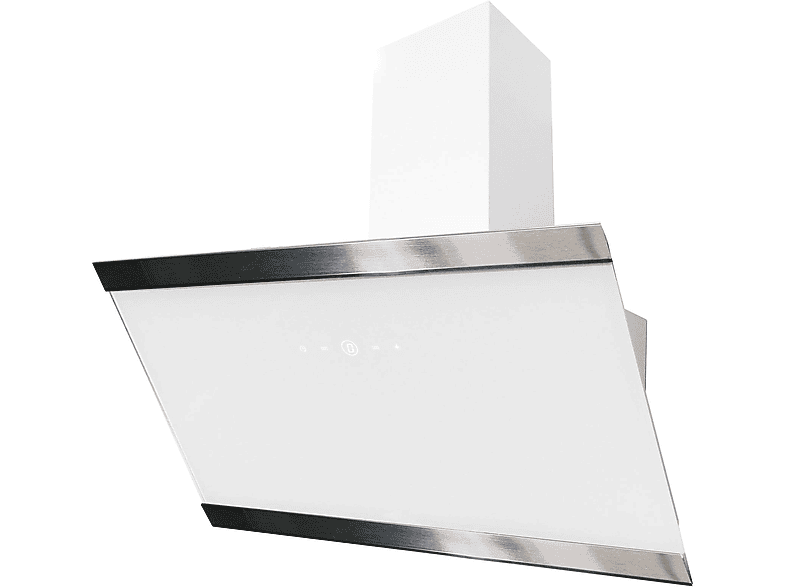 Campana decorativa - Respekta CH89090W, 9 velocidades, 479,8 m³/h, 89,5 cm, Blanco