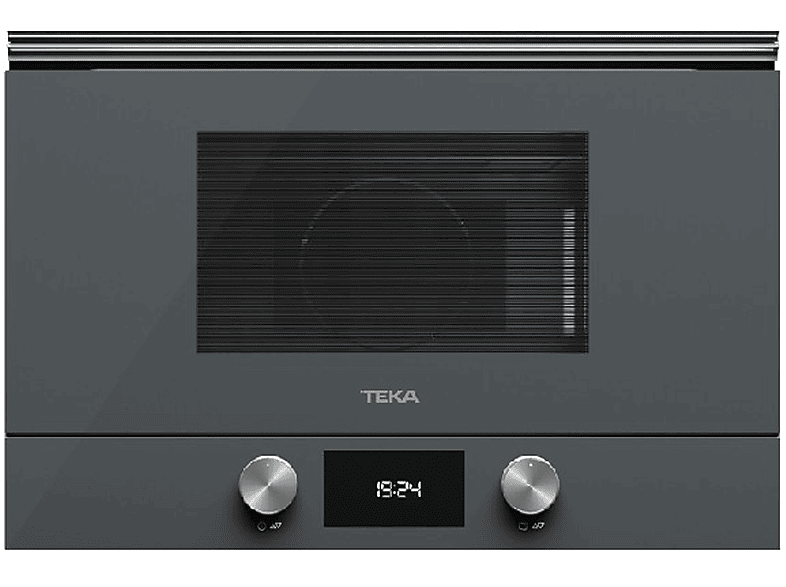 Microondas integrable - Teka 112030002 ML 8220 BIS L ST GR, 1 kW, 5 potencia, 22 l, Inox