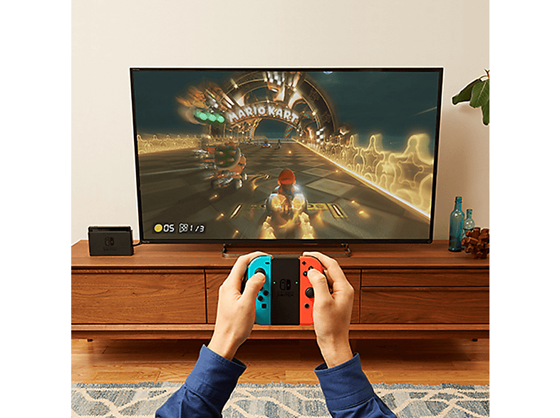 Consola Nintendo Switch - Nintendo CONSOLA SWITCH AZUL/ROJO NEON, 32 GB