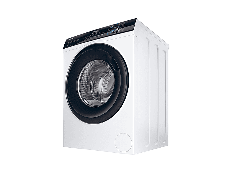 Lavadora carga frontal - Haier 31019081, 10 kg, 1400 rpm, 15 programas, Blanco
