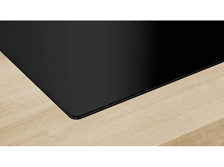 Encimera inducción - Bosch PUE611BB5E, 4 zonas, 592 mm, Negro