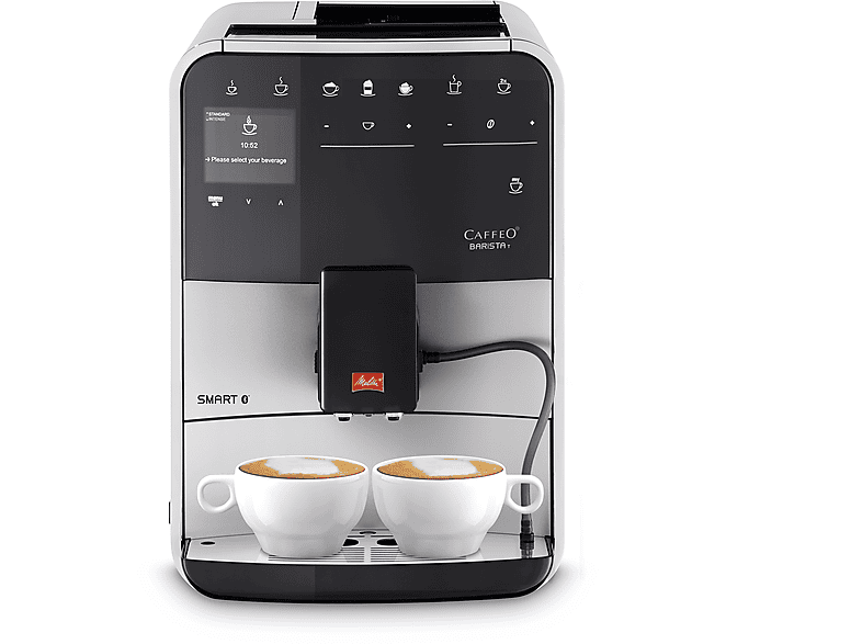 Cafetera express - Melitta 83/1-101, 15 bar, 1450 W, 2 tazas, Negro