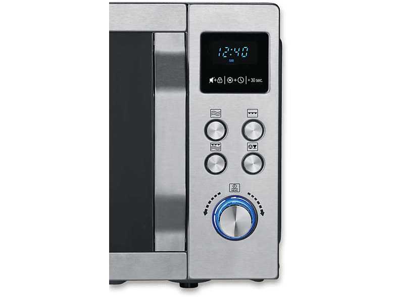 Microondas - Severin MW 7751, 1,000 W, 10 potencia, 20 l, Cepillado