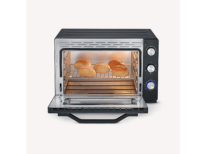 Horno de sobremesa - Severin TO 2073, 2200 W, 60 l, negro