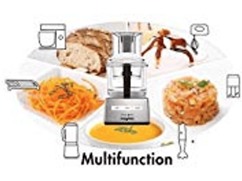 Robot de cocina - Magimix 18590EA, 1100 W, Blanco