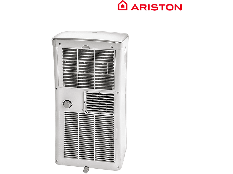 Aire acondicionado portátil - Ariston Mobis 9, 9000 fg/h, 1 velocidades, 20 m², 63 dB(A), Blanco