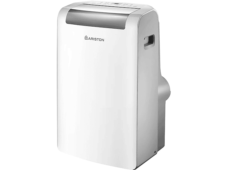 Aire Aconcidionado Portátil - Ariston MOBIS PLUS 10, 10000 fg/h, 20 m², 62 dB(A), Blanco