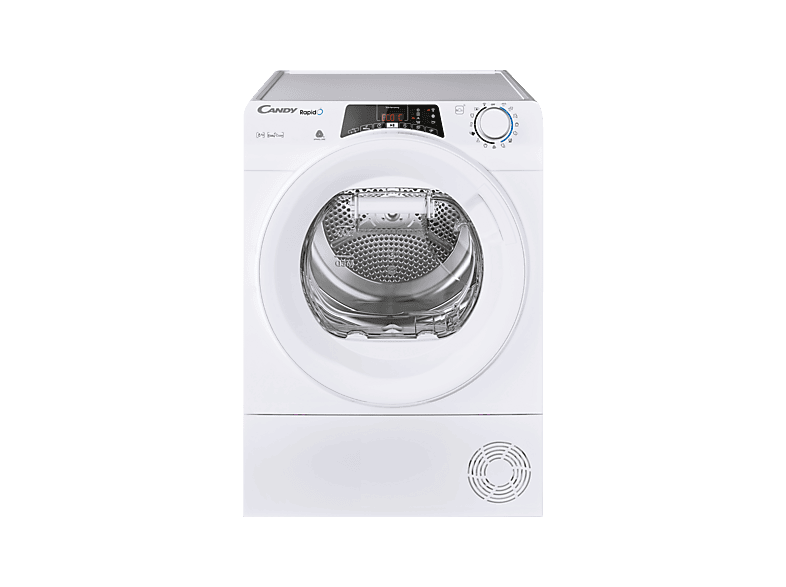 Secadora bomba de calor - Candy 31102161, Eléctrico, 8 kg, 14 programas, Blanco