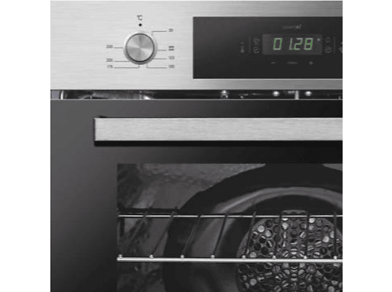 Horno multifunción - Candy FCT825XL WIFI, Integrado + Libre instalación, Hidrolítica, 70 l, 59,5 cm, Inox