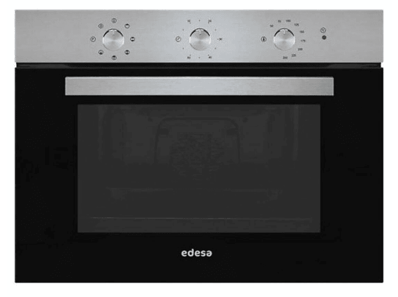 Horno multifunción - Edesa EOE-4520 X, Integrable, 40 l, 59,5 cm, Negro