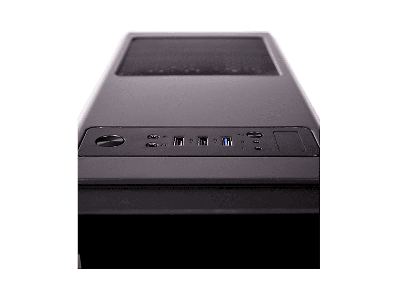 PC Gaming - Megamania Europa, Procesador AMD Ryzen 5 5500 Six Core up to 4.2GHz Turbo, 32 GB RAM, 1 TB SSD, Radeon™ RX 6600 XT, Windows 11 Pro, Negro
