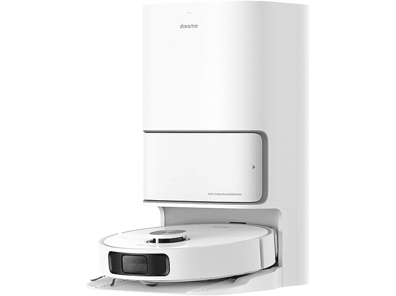 Robot aspirador - Dreame L10 Ultra, 250 W, Potencia de succión 5,3 kPa, Depósito 0,35 l, Autonomía 150 min, Blanco