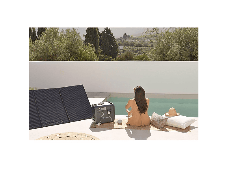 Paneles solares - Bluetti PV350 350W, compatible con AC70P/AC180P/AC200PL/AC240P