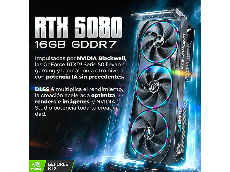 PC Gaming - PC Racing Highlander, Intel® Core™ i9 14900KF, 64 GB RAM, 2 TB SSD, GeForce RTX™ 5080, Windows 11 Pro, Blanco